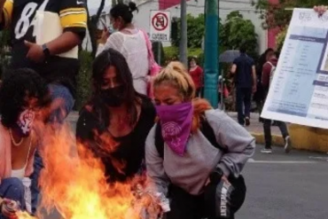 Colectivos y familiares de desaparecidos protestan ante la inseguridad en Xochimilco
