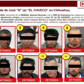 Implicados en la masacre de la Sierra Tarahumara son miembros del órgano delictivo liderado por "El Chueco"