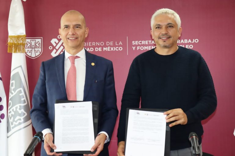 Secretaría de Trabajo firma convenio para reducir la discriminación en CDMX