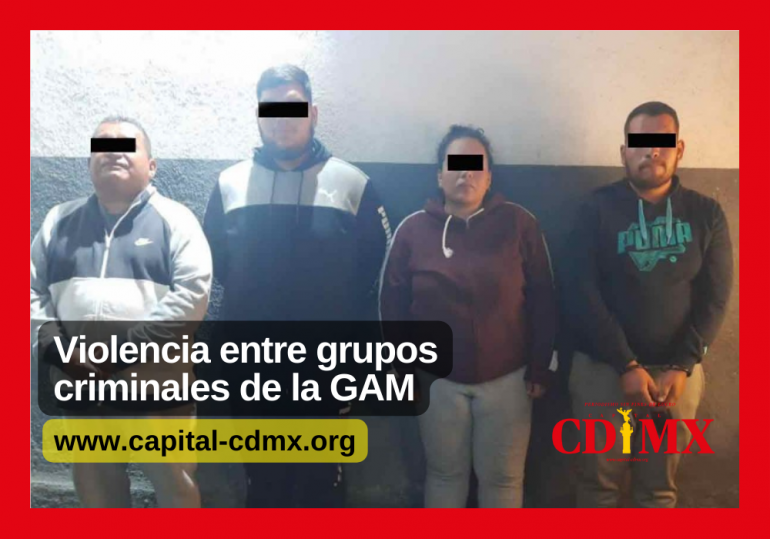Violencia entre grupos criminales de la GAM
