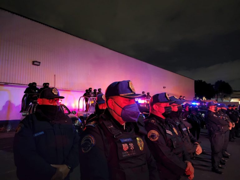 Refuerza Miguel Hidalgo seguridad en la Pensil