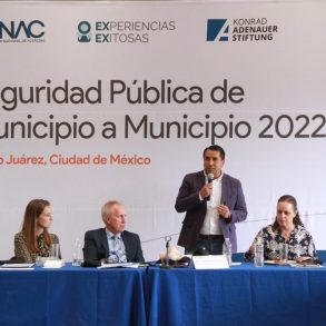 Destaca Alcaldía Benito Juárez con estrategia Blindar BJ en Foro Experiencias Exitosas en materia de Seguridad Pública Municipal