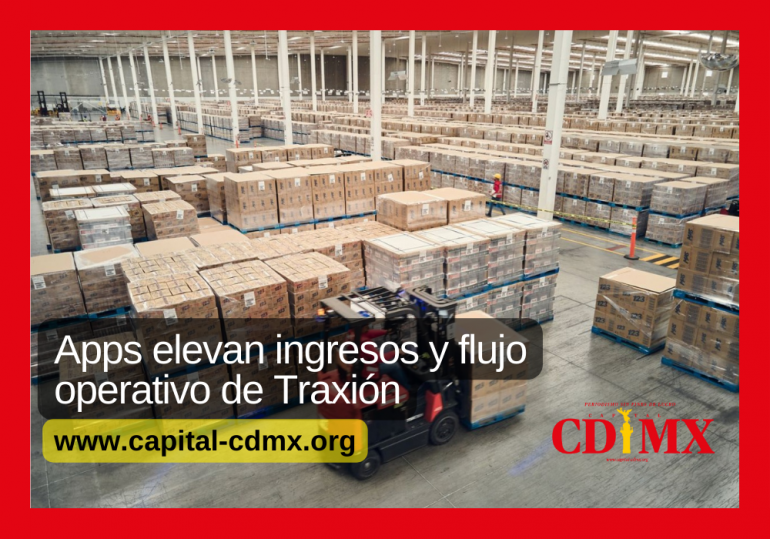 Apps elevan ingresos y flujo operativo de Traxión