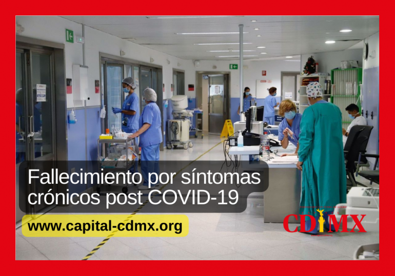 Fallecimiento por síntomas crónicos post COVID-19