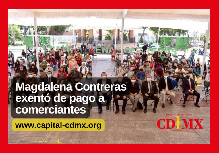 Magdalena Contreras exentó de pago a comerciantes