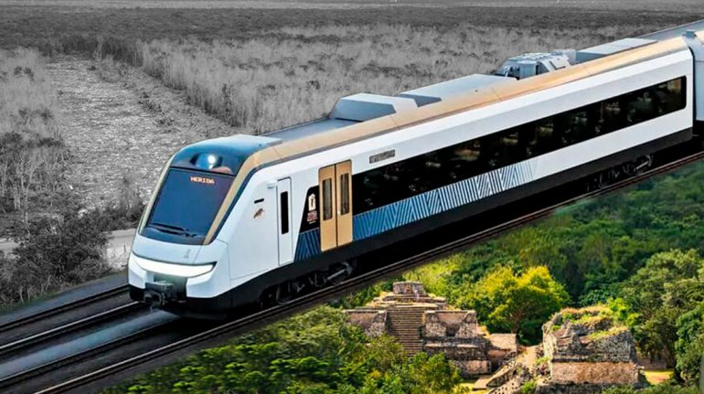 Tren maya con todas las manifestaciones de impacto ambiental