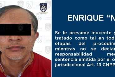 Fiscalía vincula a Enrique "N" por supuesto delito de trata de personas