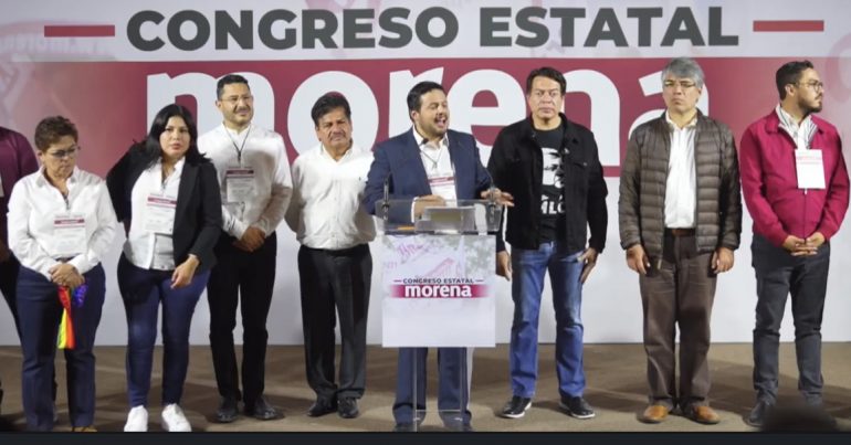Sheinbaum y alcaldes imponen dirigencia de Morena CDMX