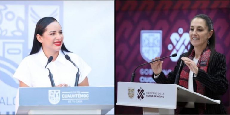Garibaldi, nuevo escenario para el ring político entre Sheinbaum y Sandra Cuevas
