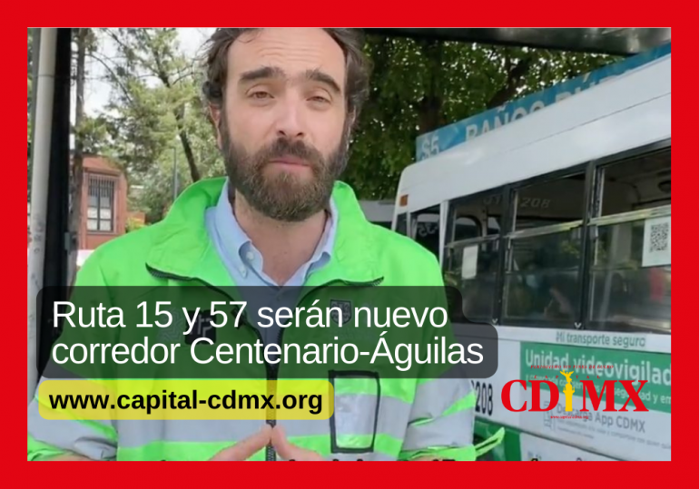 Ruta 15 y 57 serán nuevo corredor Centenario-Águilas