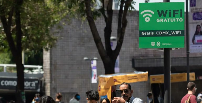 WiFi gratuito en la CDMX.