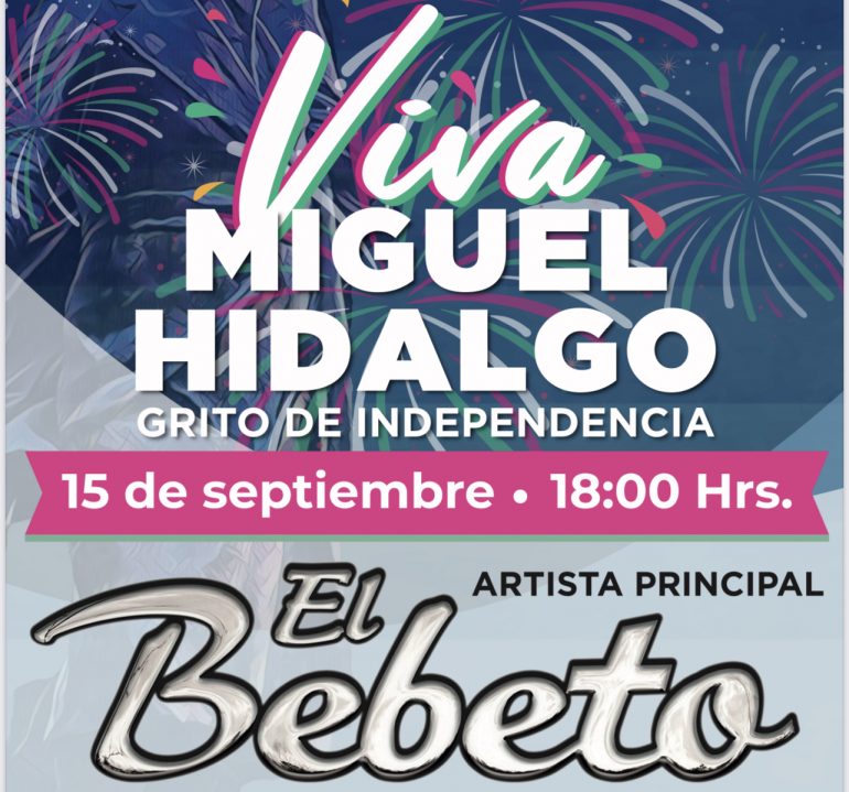 Grito de Independencia en Miguel Hidalgo 2022