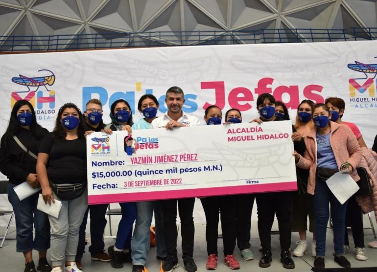 Tabe arranca programa Pa’ Las Jefas en MH