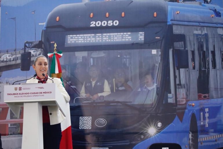 Trolebús elevado de CDMX. Conoce cómo funcionará
