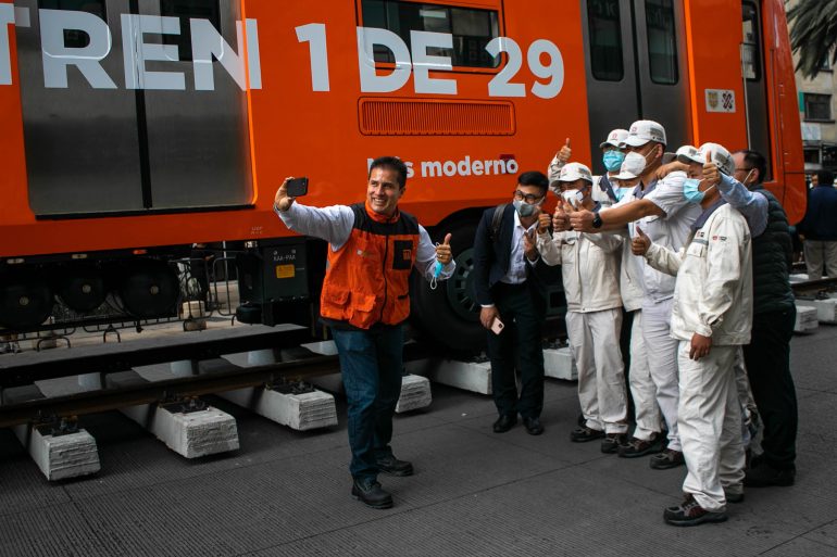 Los nuevos trenes de la Línea 1 del Metro 