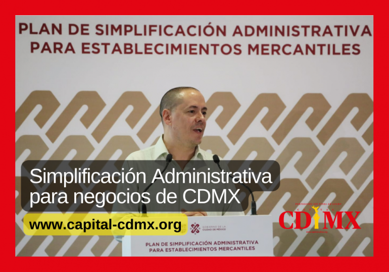 Simplificación Administrativa para negocios de CDMX
