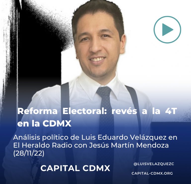 Reforma electoral: revés para la 4T en la CDMX