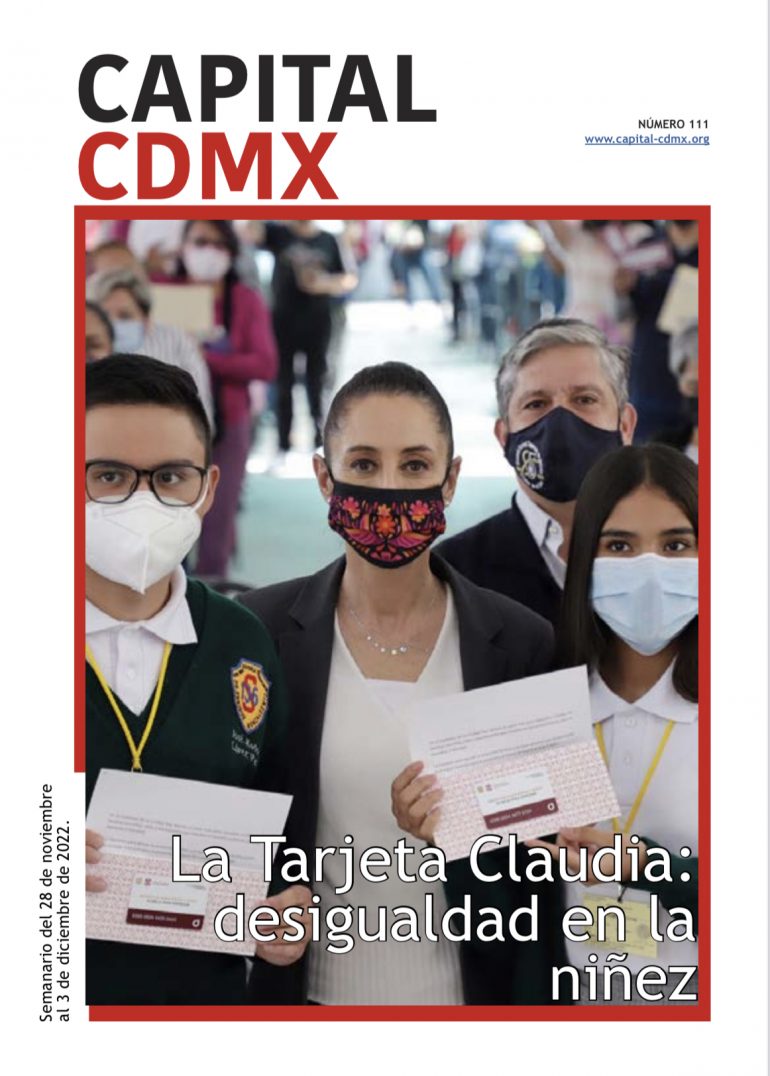 La Tarjeta Claudia: desigualdad en la niñez de la CDMX