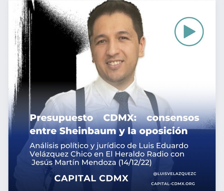 Presupuesto CDMX: consensos entre Sheinbaum y la oposición