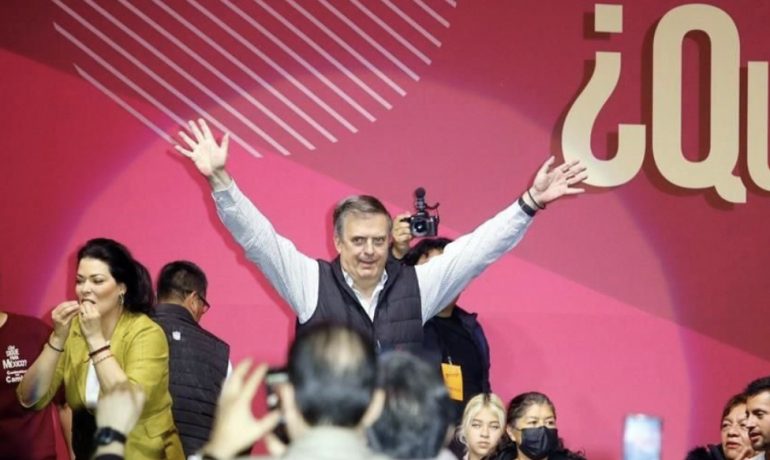 Ebrard despliega estructura en todo México para ganar encuesta