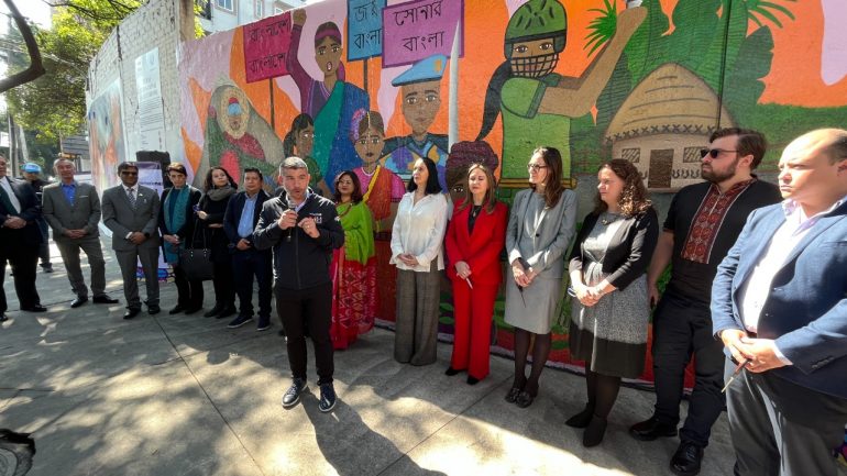 Mural Internacional de Arte Urbano en MH