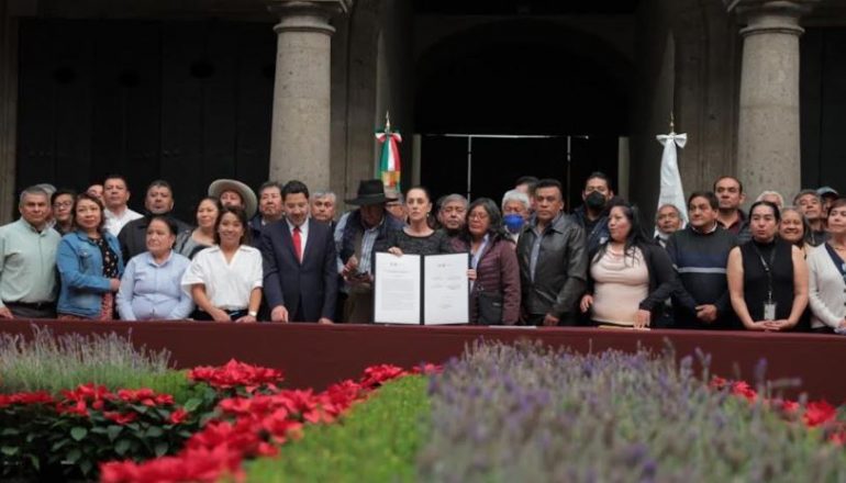 Propondrá Sheinbaum al Congreso eliminar concepto de Suelo Rural