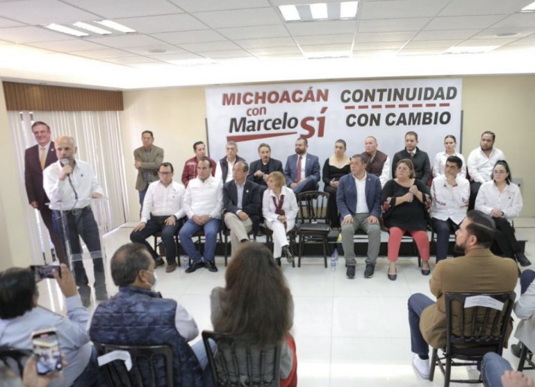 Marcelo Ebrard: nace grupo de apoyo en Michoacán
