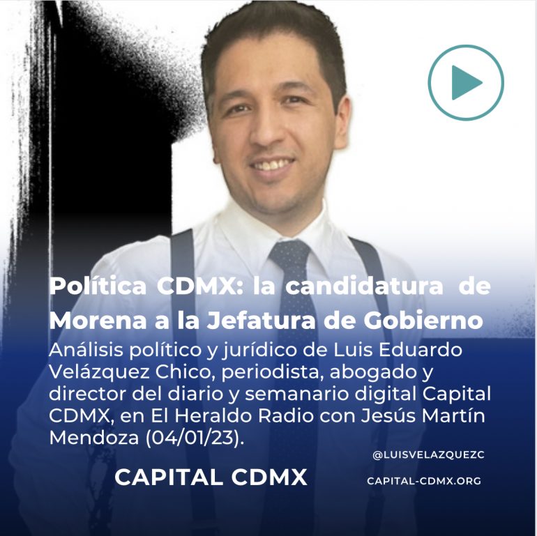 Política CDMX: la candidatura de Morena a la Jefatura de Gobierno