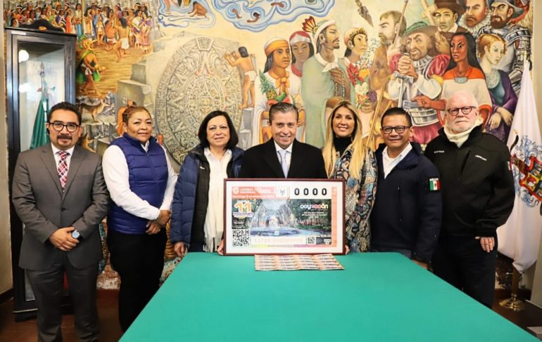 Billete de Lotería: Conmemora 500 años de Coyoacán
