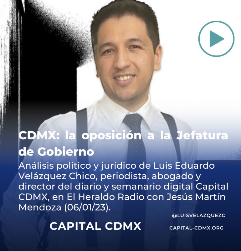CDMX: la oposición a la Jefatura de Gobierno