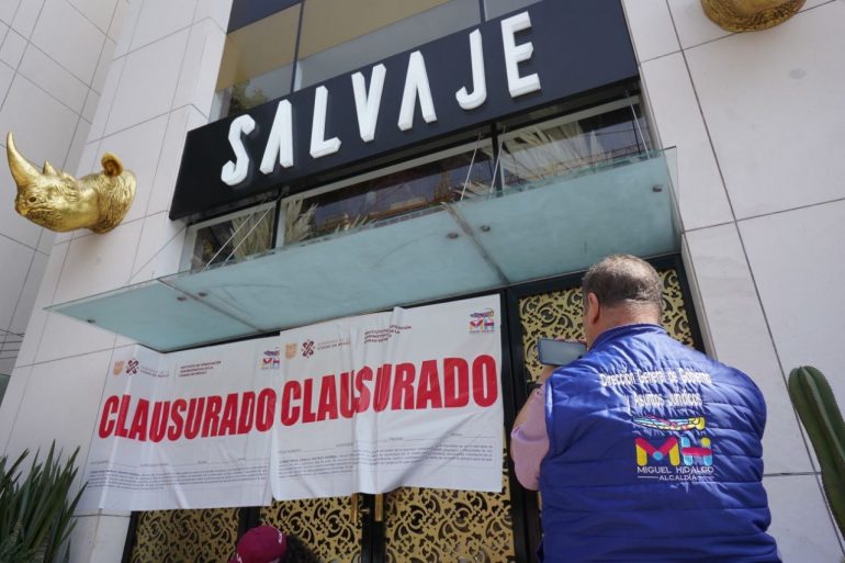 MH: clausuran obra ilegal de la 4T