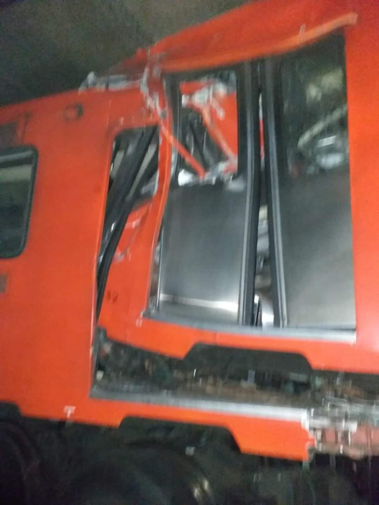 Un muerto deja nuevo choque en el Metro, ahora en la línea 3