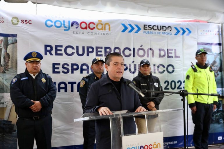 En Coyoacán avanza la recuperación del espacio público