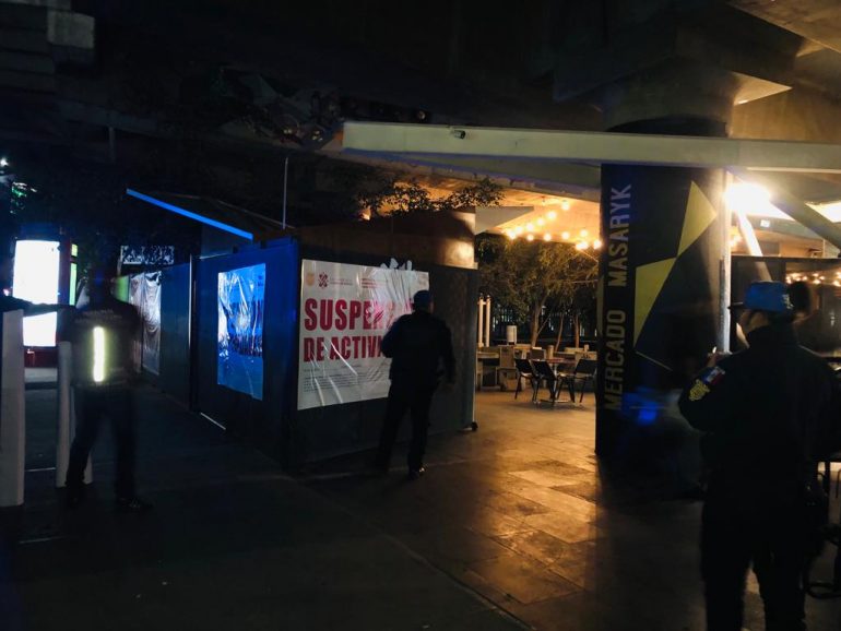 Mercado Masaryk: MH lo suspende por violar uso de suelo
