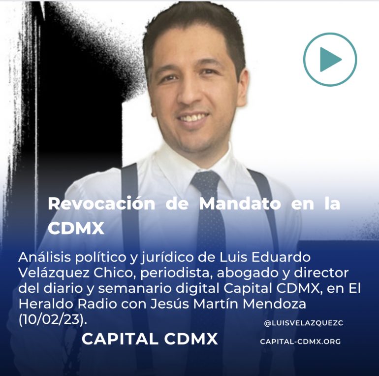 Revocación del mandato en la CDMX