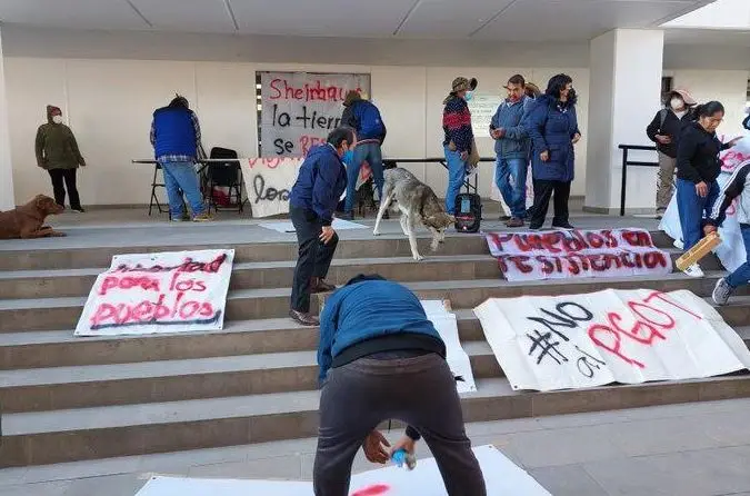 Protestas en Milpa Alta y Xochimilco por visita de Sheinbaum. Gobierno anula el PGD y el PGOT
