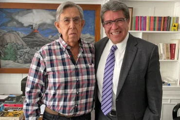 Se reúnen Ricardo Monreal y Cuauhtémoc Cárdenas