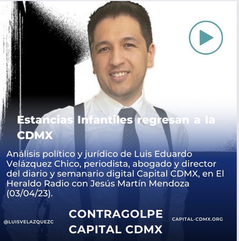 Estancias infantiles regresan a la CDMX