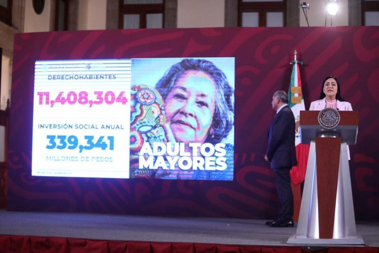 Ariadna Montiel: Programas para el bienestar contribuyen a la felicidad