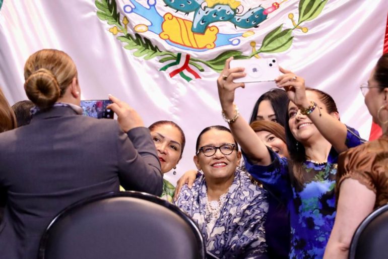 Rosa Icela Rodríguez escuchará a los chilangos en sus planes para 2024
