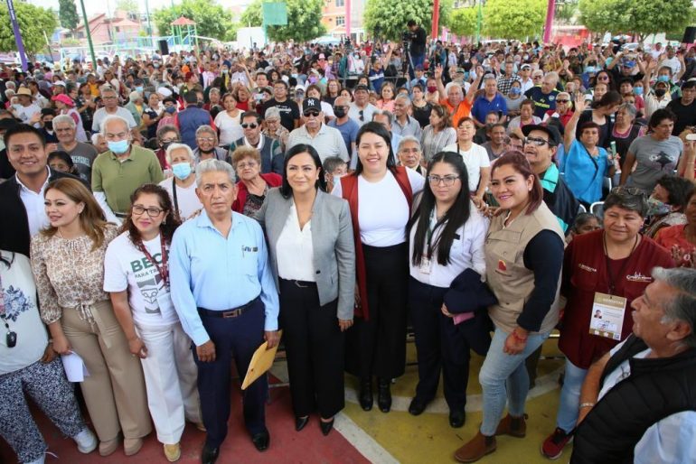 La Secretaria del Bienestar, Ariadna Montiel encabezó la instalación del Comité de Porgramas del Bienestar en la alcaldía Iztapalapa-