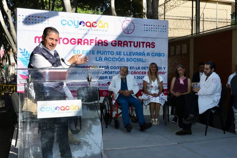 Coyoacán inicia nueva jornada de detección de cáncer de mama