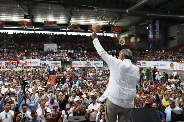 Adán Augusto destaca el compromiso de seguir transformando a México en beneficio del pueblo