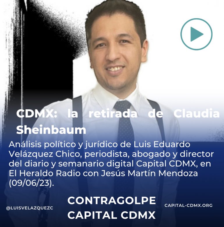 CDMX: la retirada de Claudia Sheinbaum
