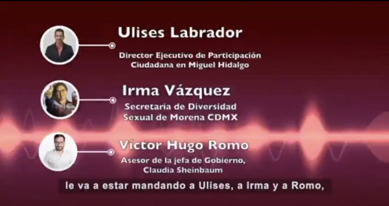 Tabe difunde audio que evidencia a servidores públicos detrás de Revocación de Mandato en MH