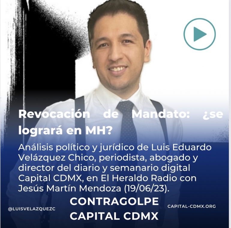 Revocación de Mandato: ¿se logrará en MH?