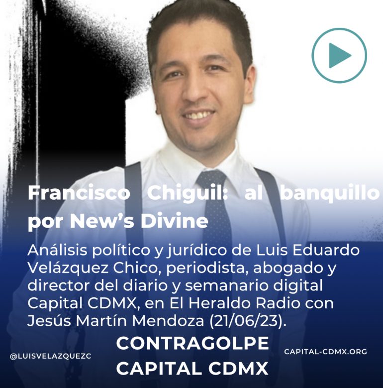 Francisco Chiguil: al banquillo por New’s Divine