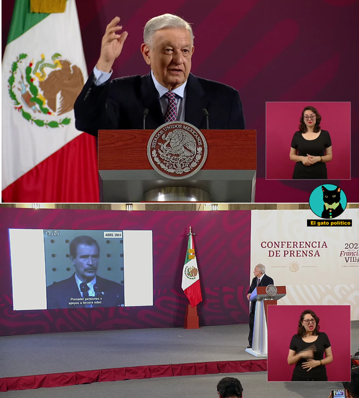 AMLO vs Fox: pensiones