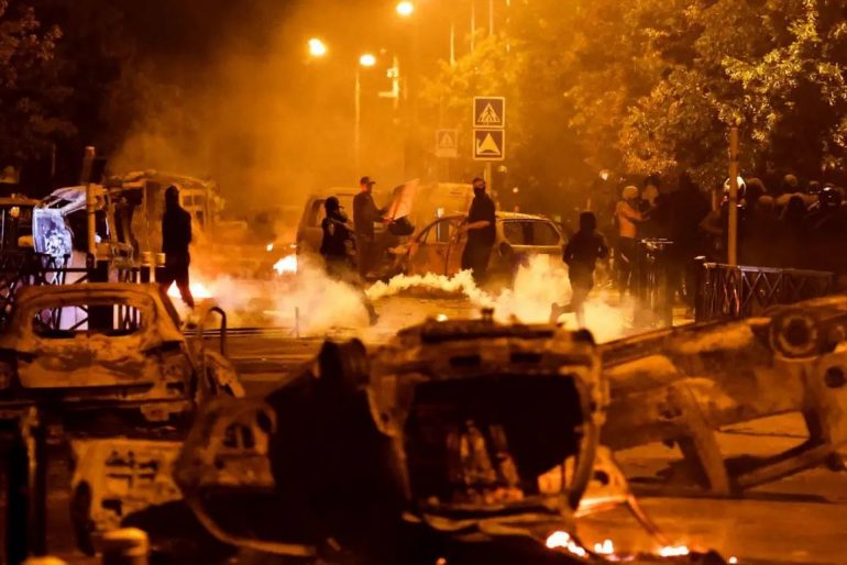 Protestas en Francia por brutalidad policiaca