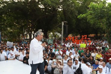 Actividades no trasgreden ley electoral: Adán Augusto